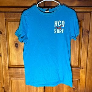 Hollister Men’s Blue Short Sleeve Shirt